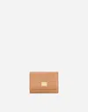 Dolce & Gabbana French Flap Wallet With Tag In Brown