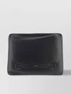 Dolce & Gabbana Front Panel Handle Leather Rectangular Clutch Bag