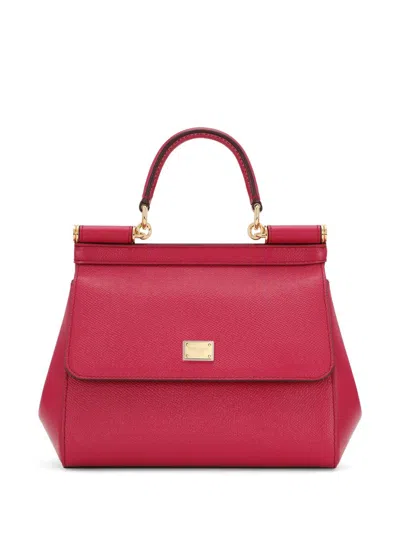 Dolce & Gabbana Sicily Handbag Hand Bags Fuchsia