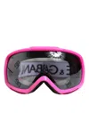 Dolce & Gabbana Fuchsia Pink Logo Ski Goggles Dg6182 Mask Sunglasses