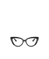 Dolce & Gabbana Full Frame Plain Mirror In Black