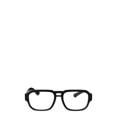 Dolce & Gabbana Full Frame Plain Mirror In Black