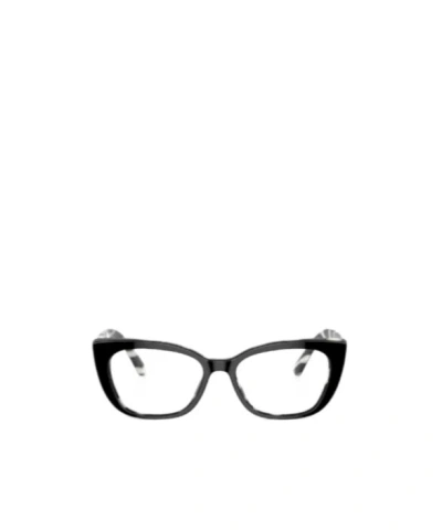 Dolce & Gabbana Full Frame Plain Mirror In Black