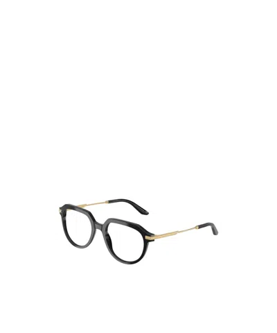 Dolce & Gabbana Full Frame Plain Mirror In Black