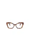 Dolce & Gabbana Full Frame Plain Mirror In Brown