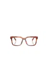 Dolce & Gabbana Full Frame Plain Mirror In Brown