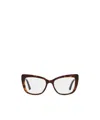 Dolce & Gabbana Full Frame Plain Mirror In Brown