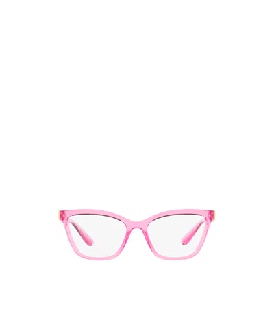 Dolce & Gabbana Full Frame Plain Mirror In Pink