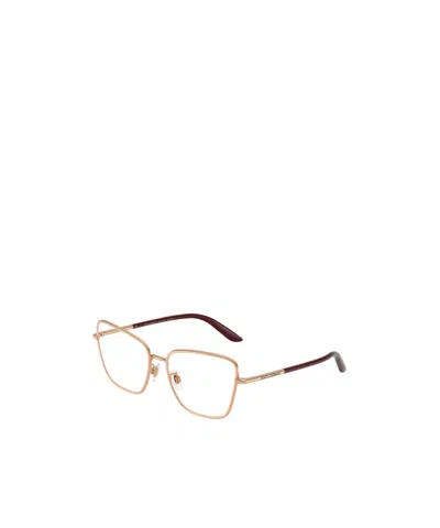 Dolce & Gabbana Full Frame Plain Mirror In Gold