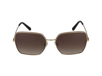 Dolce & Gabbana Full Frame Sunglasses In Brown