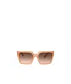 Dolce & Gabbana Full Frame Sunglasses In Nude