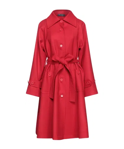Dolce & Gabbana Full-length Jacket In Red