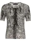 Dolce & Gabbana Short Sleeve Sweater In White