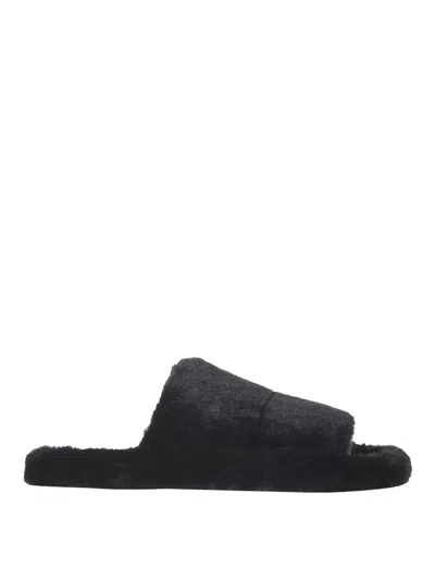 DOLCE & GABBANA SANDALIAS - NEGRO