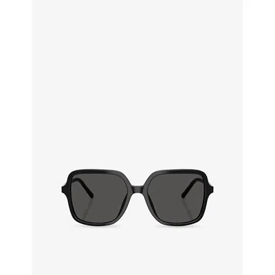 Dolce & Gabbana G4539 Square-frame Acetate Sunglasses In Black