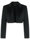 DOLCE & GABBANA DOLCE & GABBANA GABARDINE SPENCER TUXEDO JACKET