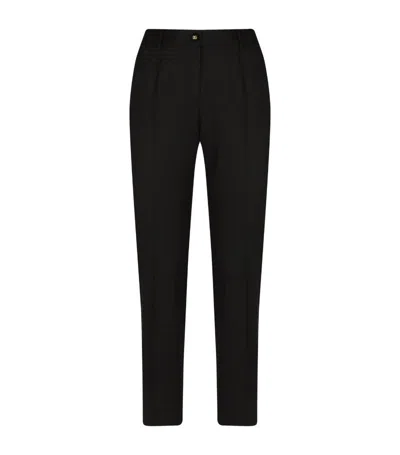 Dolce & Gabbana Gabardine Pants In Black