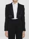 Dolce & Gabbana Gabardine Tuxedo Jacket In Black