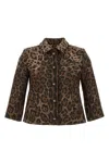 Dolce & Gabbana Gabbana Blazer - Camel Collection In Multi