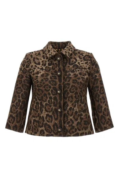 Dolce & Gabbana Gabbana Blazer - Camel Collection In Multi