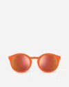 Dolce & Gabbana Gamers Sunglasses In Orange