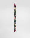 Dolce & Gabbana Floral-print Silk Scarf In Print