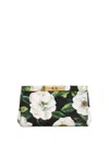 Dolce & Gabbana Gardenia Clutch In Schwarz