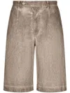 Dolce & Gabbana T-shirt Mit Grafischem Print In Grey