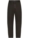 DOLCE & GABBANA GARMENT-DYED TROUSERS