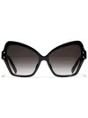 Dolce & Gabbana Generic Geometric-frame Sunglasses In Black