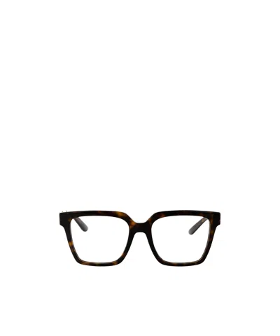 DOLCE & GABBANA DOLCE  GABBANA EYEWEAR SQUARE FRAME GLASSES