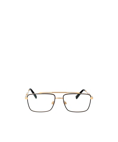 DOLCE & GABBANA DOLCE  GABBANA EYEWEAR RECTANGLE FRAME GLASSES