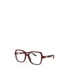 Dolce & Gabbana Geometric Flat Mirror In Red