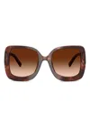 Dolce & Gabbana Sonnenbrille Mit Geometrischem Gestell In Brown