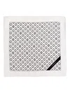 Dolce & Gabbana Geometric-pattern Silk Scarf In White