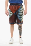 Dolce & Gabbana Printed Silk Bermuda Shorts Set