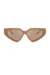 Dolce & Gabbana Dg Precious Sunglasses In Full Camel