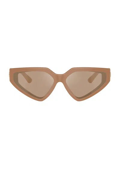 Dolce & Gabbana Full Frame Sunglasses In 32925a Full Camel