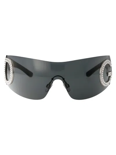 Dolce & Gabbana Geometrical Sunglasses 0 Dg2298 B 05/87 In Gray