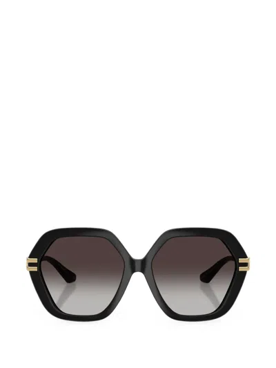 Dolce & Gabbana Geometric-frame Sunglasses In Black