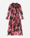 Dolce & Gabbana Abito Maniche Lunghe In Print