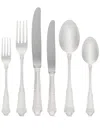 Dolce & Gabbana 6 Piece Cutlery Set In Silver