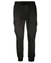 Dolce & Gabbana Gg Flora Jersey Trackpants Men In Black