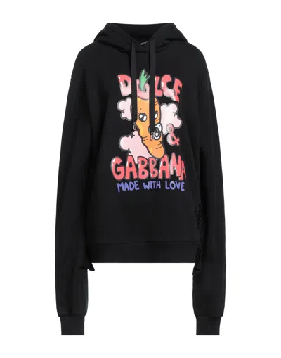 Dolce & Gabbana Sweatshirts In Black