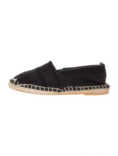 Pre-owned Dolce & Gabbana Babies' Girl's Espadrilles In Black