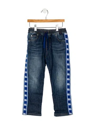 Pre-owned Dolce & Gabbana Babies' Girls' Blue Pants
