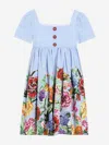 Dolce & Gabbana Girls Floral Print Dress