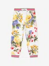 Dolce & Gabbana Printed Cotton Jersey Sweatpants In Multicoloured