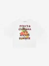 DOLCE & GABBANA GIRLS IT'S ALWAYS SUMMER T-SHIRT