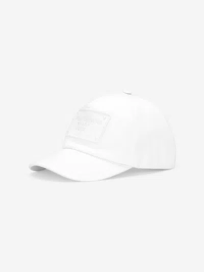 Dolce & Gabbana Kids'  Girls Logo Cap In White